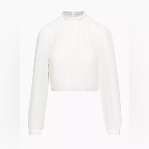 Aritzia Wilfred white butterfly blouse - Picture 5 of 11